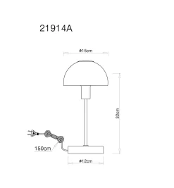 Tischleuchte KOKKINI