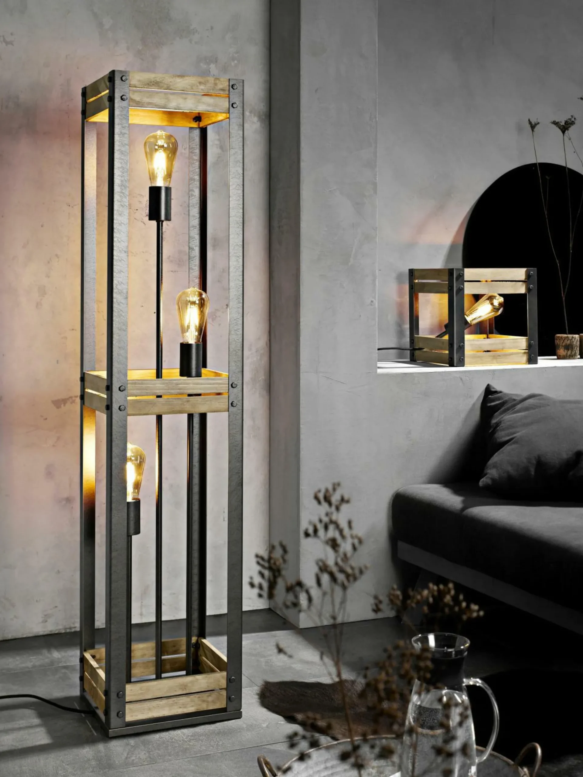 Tischleuchte MONDO ANTIK