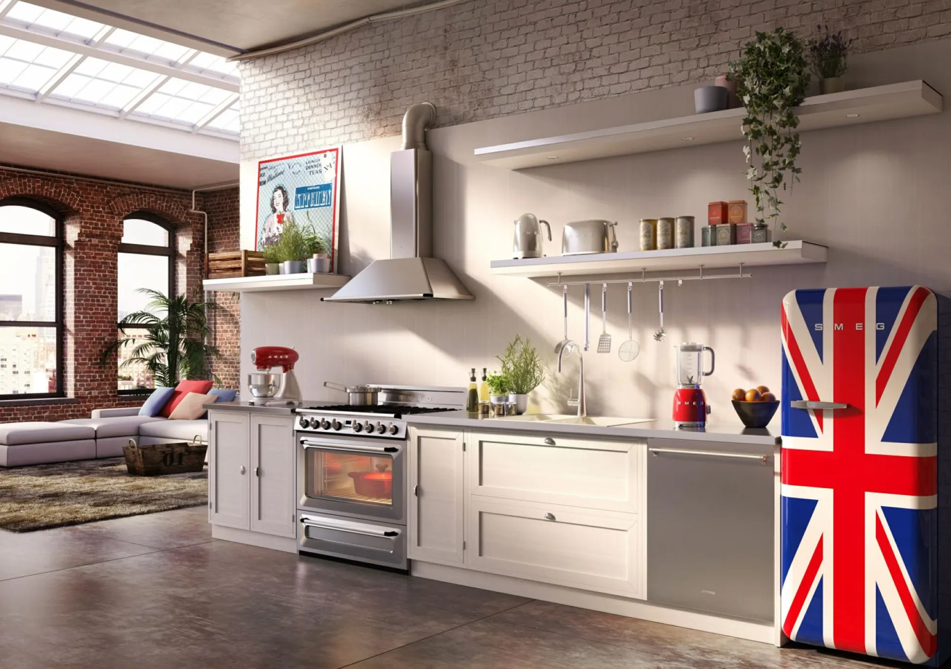 Toaster Kompakt smeg