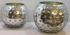 Vase SILVER GOLFBALL