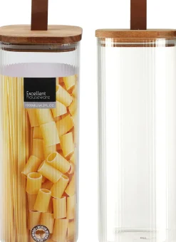 Vorratsdose GLAS/BAMBUS