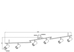 Wand-/Deckenspot ROBBY