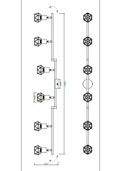 Wand-/Deckenspot XARA I