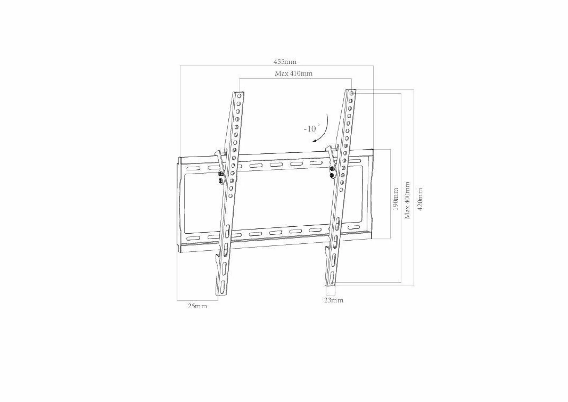 Wandhalterung B-FN 400