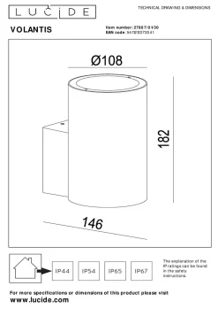 Wandleuchte VOLANTIS