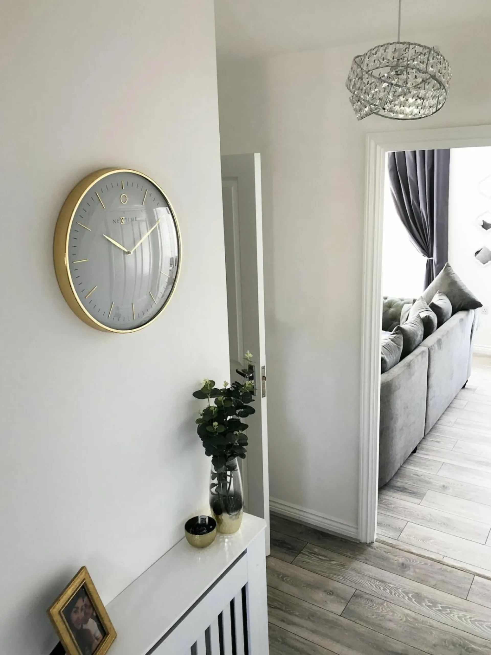 Wanduhr NEXTIME GLAMOUR