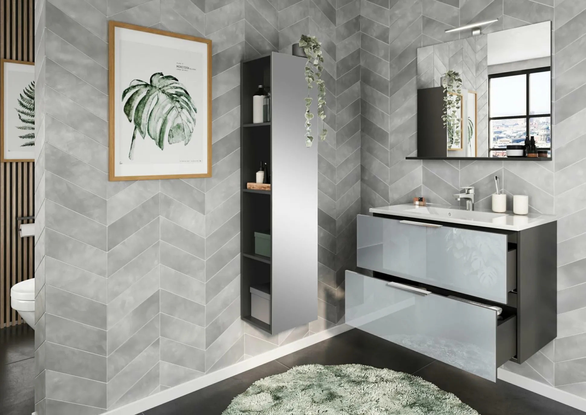 Waschbeckenunterschrank VASIO