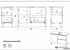 WB-Unterschrank MAURESA