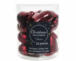 Weihnachtskugel-Box Herzen OCHSENBLUT