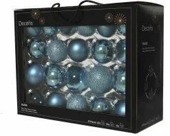 Weihnachtskugel-Box MAXI FOLKLOREBLAU