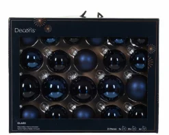 Weihnachtskugel-Box MIDI NACHTBLAU