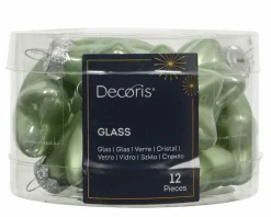 Weihnachtskugel-Box Sterne MATCHAGRÜN