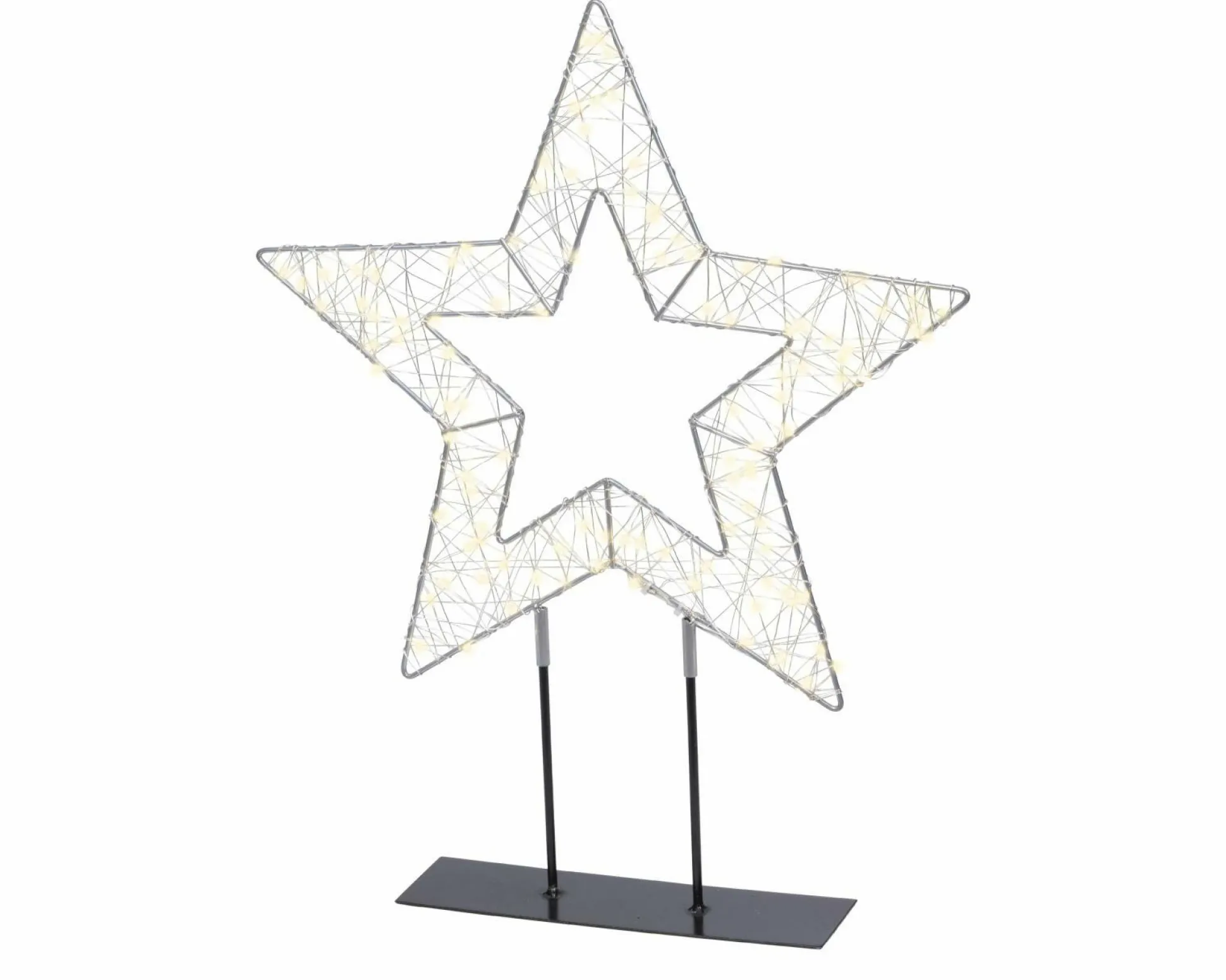 Weihnachtsstern LED auf Ständer