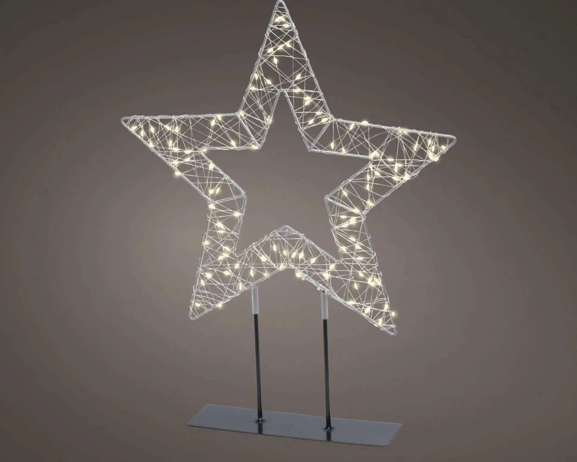 Weihnachtsstern LED auf Ständer