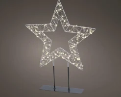 Weihnachtsstern LED auf Ständer