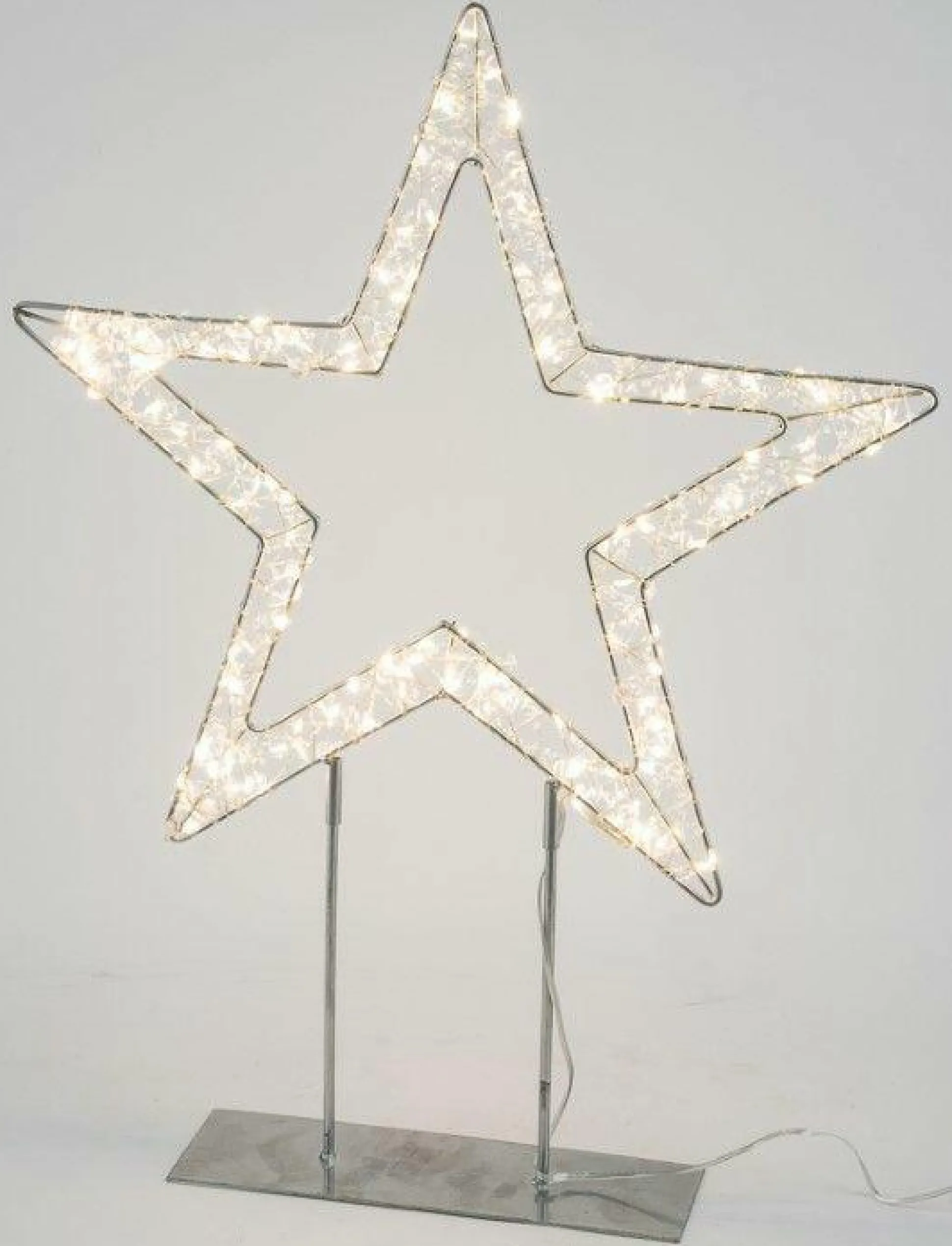 Weihnachtsstern LED auf Ständer