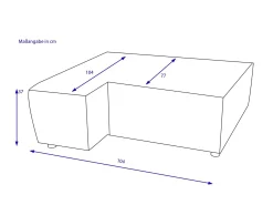 Winkelhocker Elastoform links URBINO