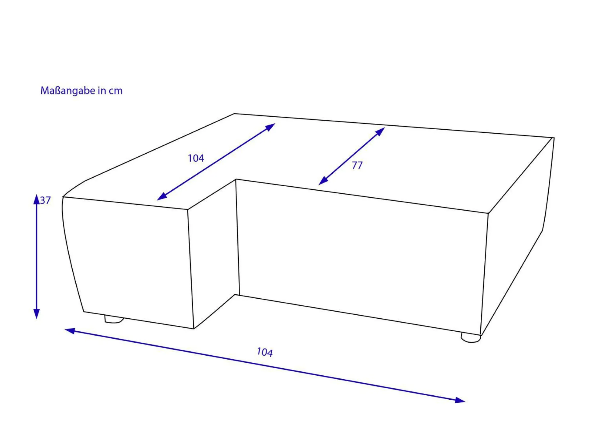 Winkelhocker Elastoform links URBINO