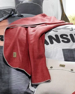 Wohndecke SANSIBAR rot