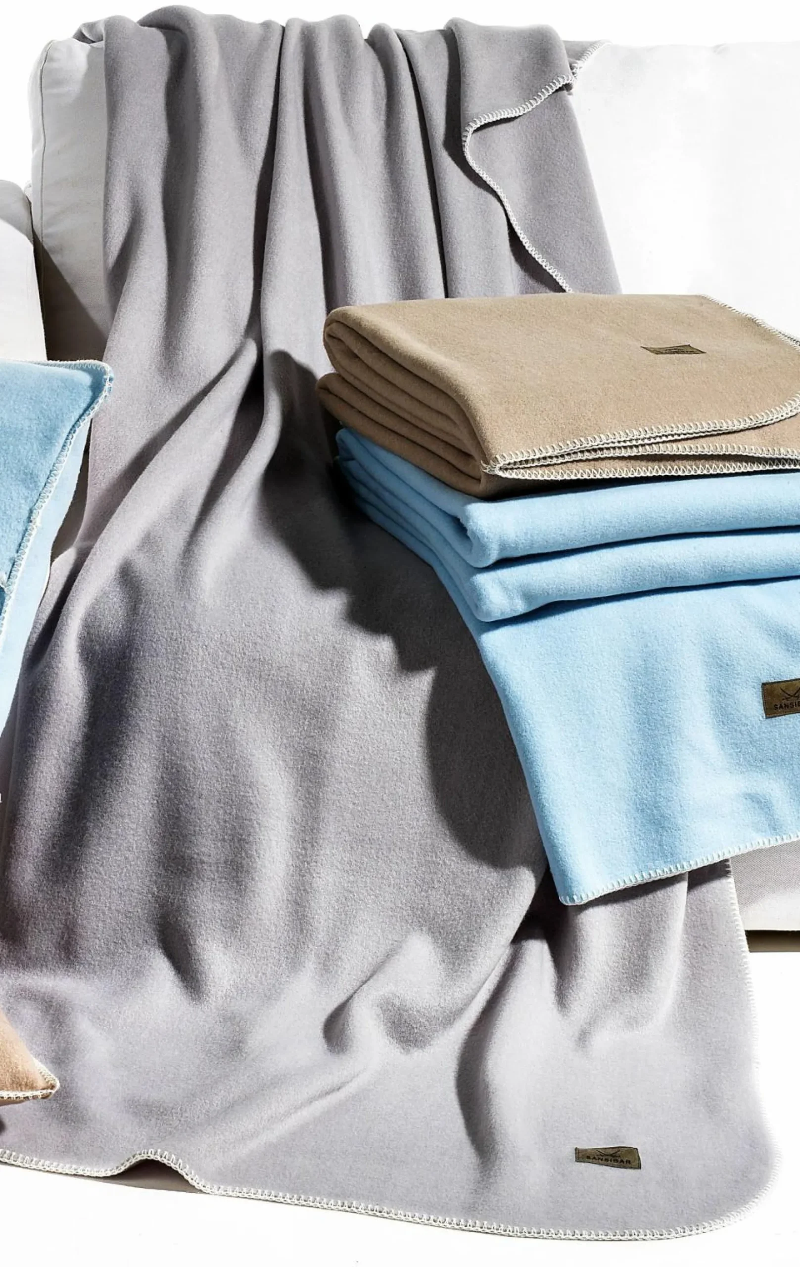 Wohndecke SANSIBAR silber