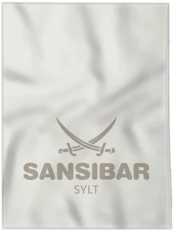 Wohndecke SANSIBAR weiß/taupe