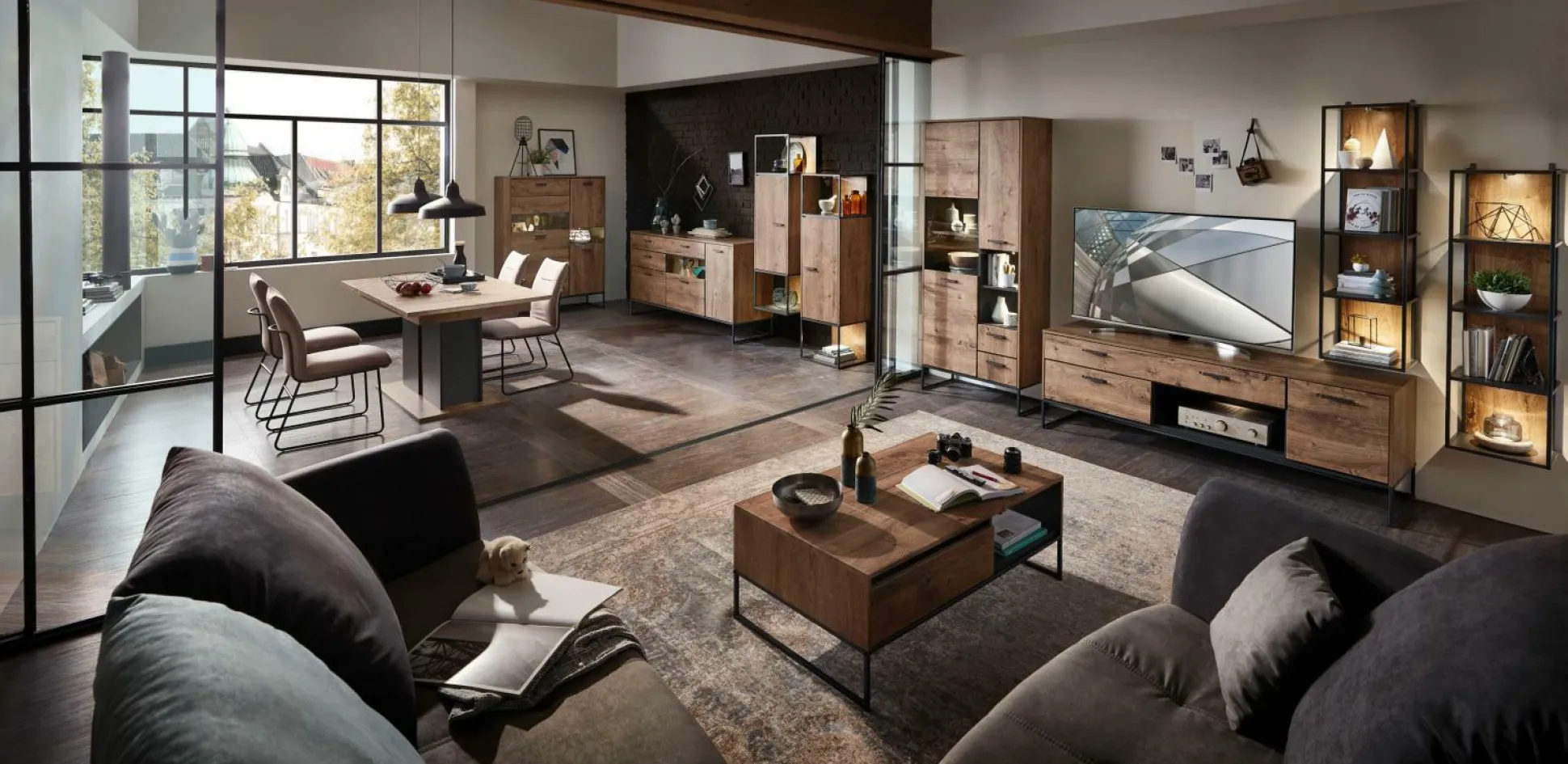 Wohnwand HARPER WAKEFIELD