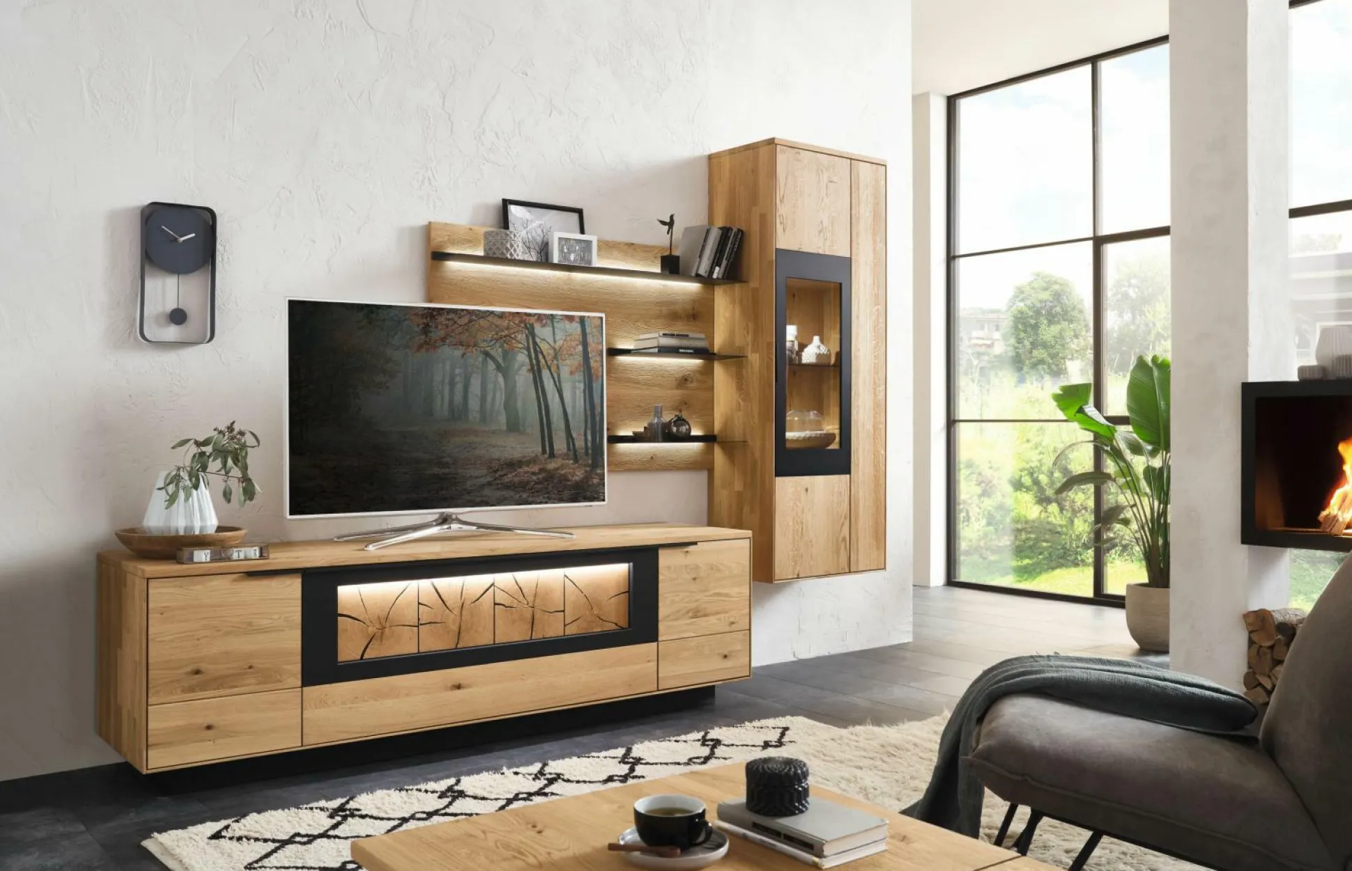 Wohnwand witlake CORTONA