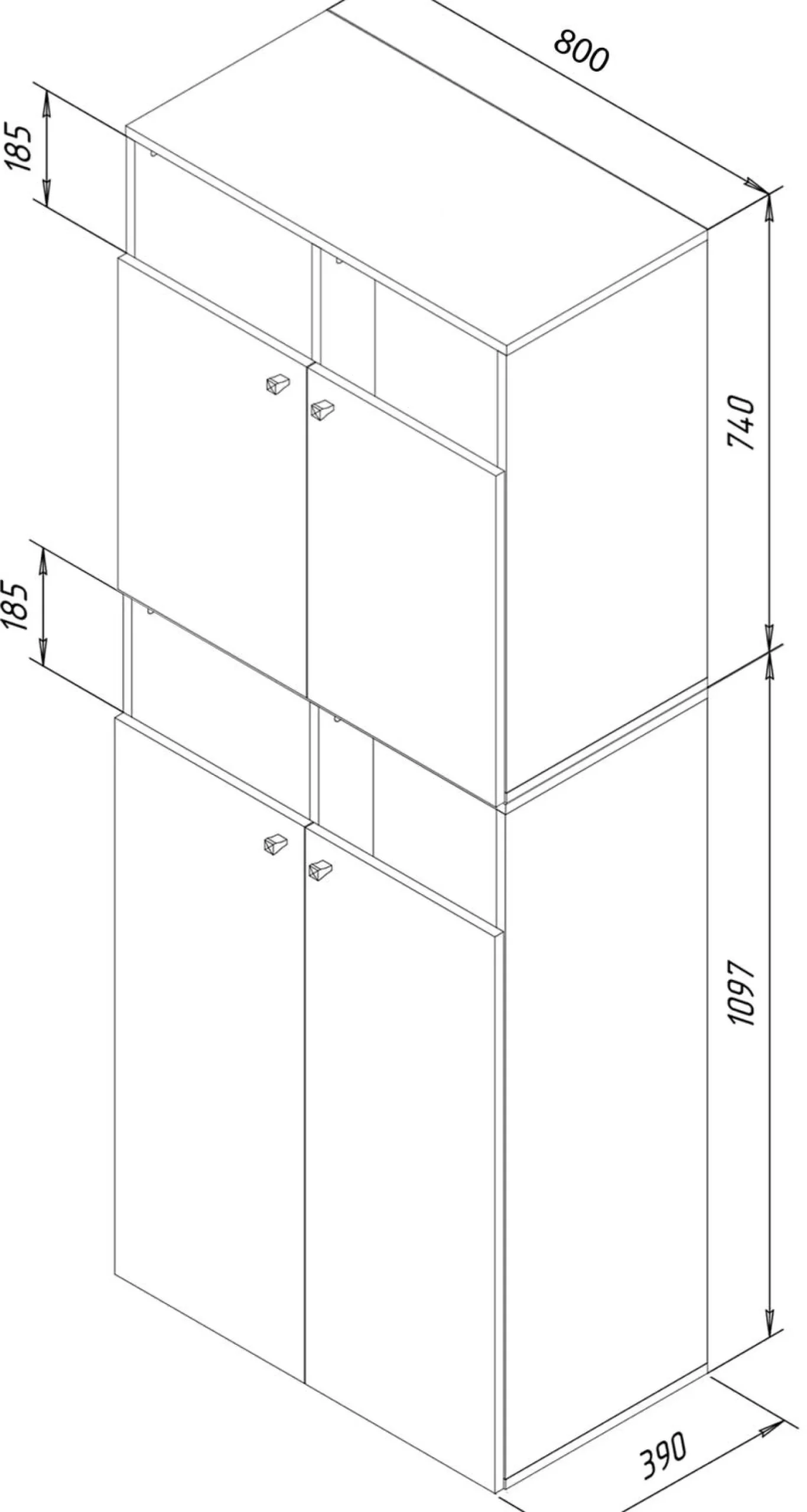 Wäscheschrank DRESO