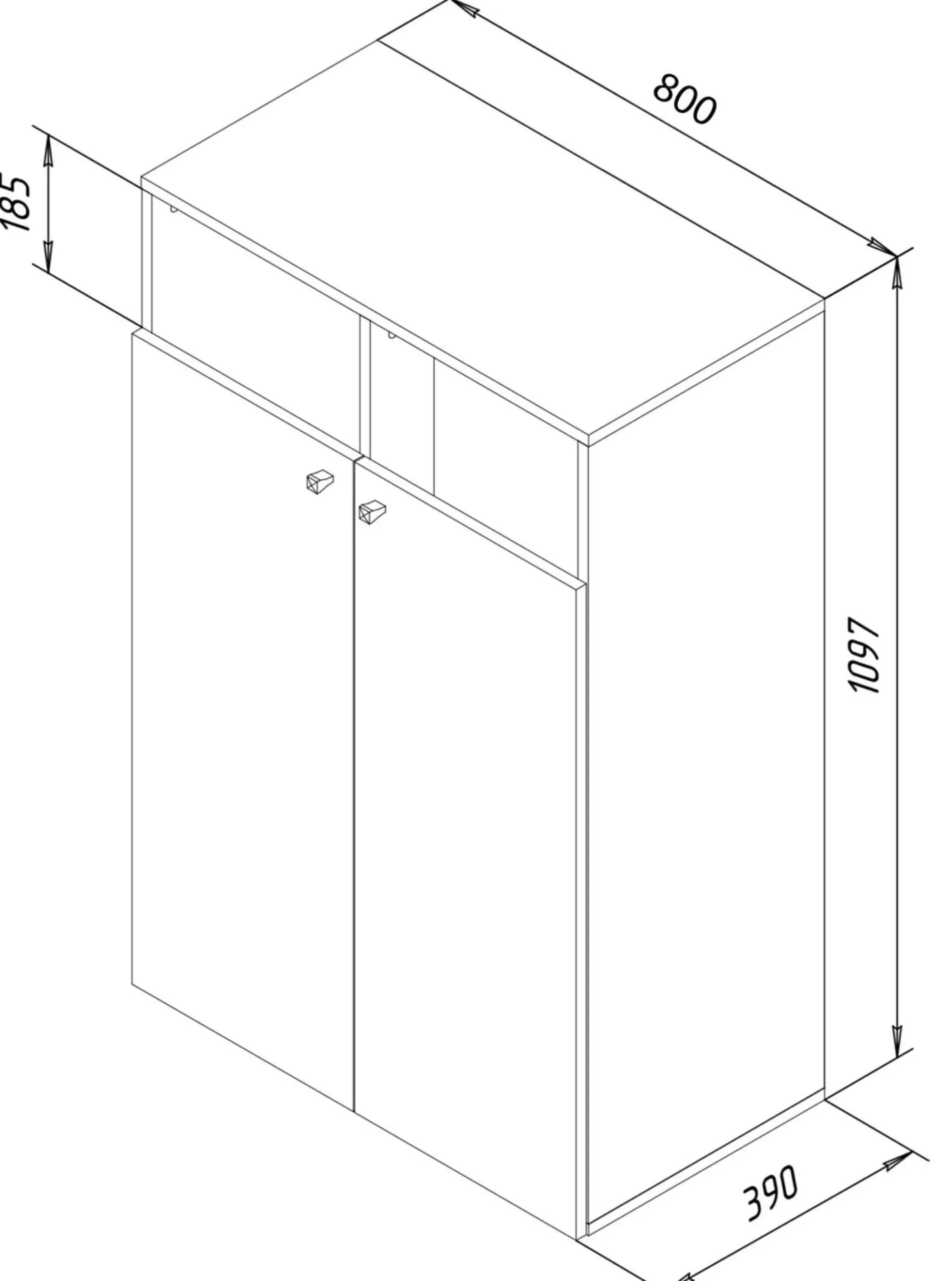 Wäscheschrank DRESO