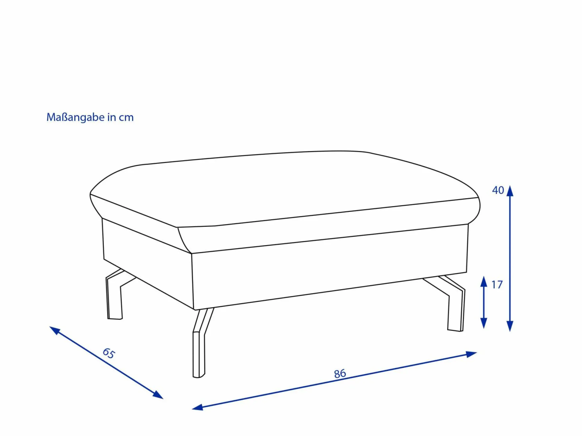 XL-Hocker SYSTEMPOLSTER ZELDA