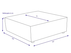 Zwischenhocker Elastoform URBINO